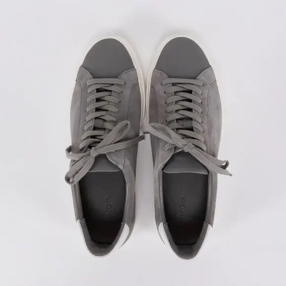 Vince Fulton Lace Up Sneakers Smoke Gray Men's Size 10 US